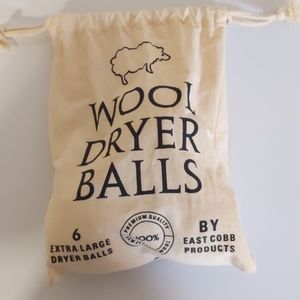 Three dryer balls